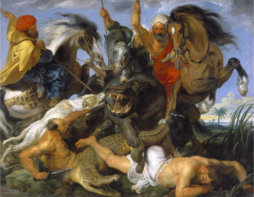 Rubens, The Hippopotamus and Crocodile Hunt