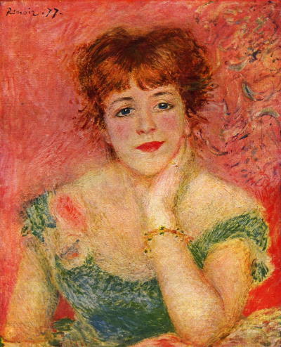 Renoir, Portrait of Jeanne Samary